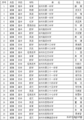 徐州公布“領軍名師、帶頭優師、青年良師”，榮譽榜單助力教育質量提升